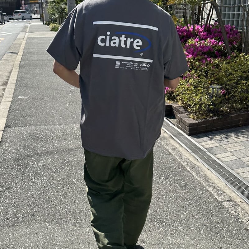 ciatre contrast logo tee S/S | ciatre