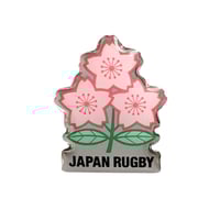 日本代表】ピンバッチ盾「JAPAN RUGBY」シルバー | 関西ラグビー
