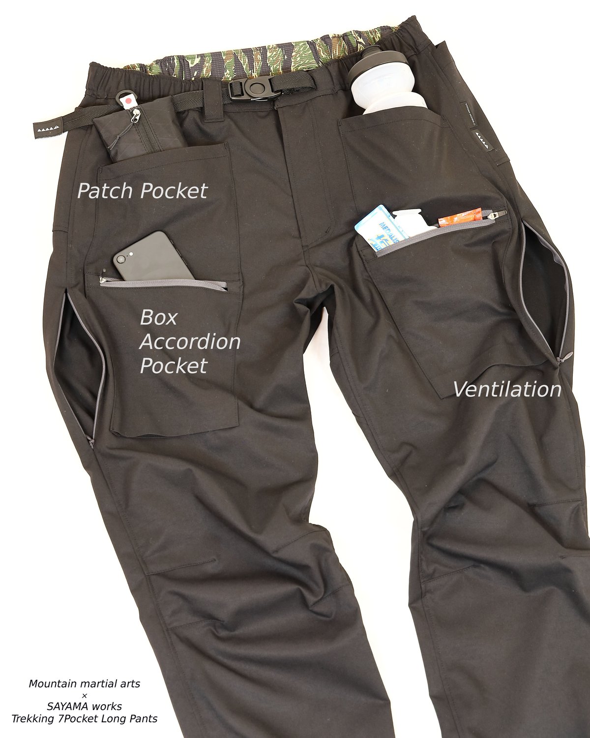 Mountain martial arts×SAYAMA works Trekking 7Po Mountain martial arts×SAYAMA works Trekking 7Po
