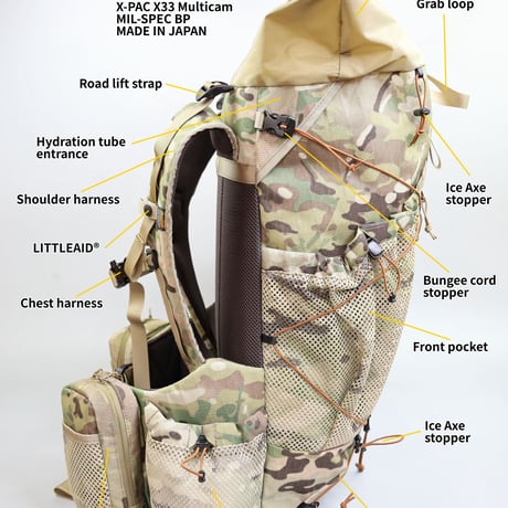 Fast Soldier V2 X-PAC X33 Multicam