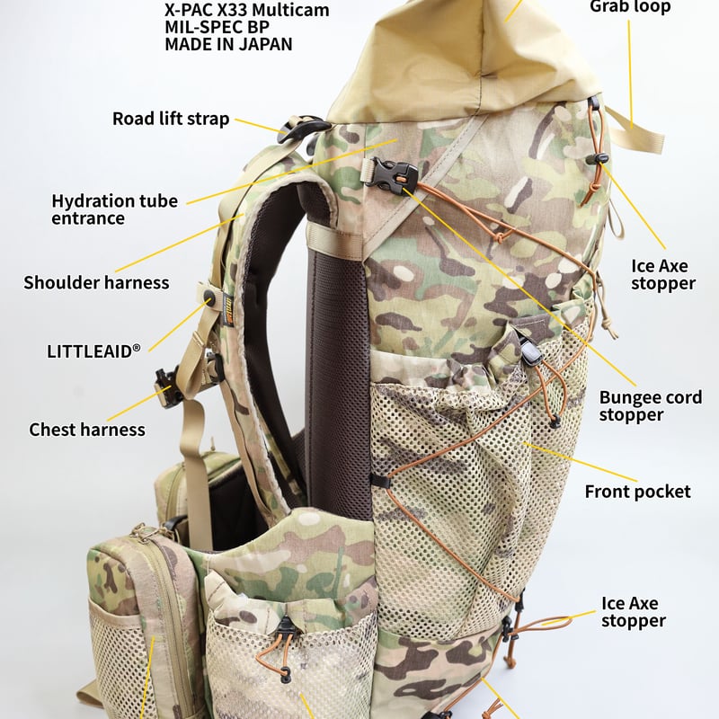 Fast Soldier V2 X-PAC X33 Multicam | SAYAMA wor