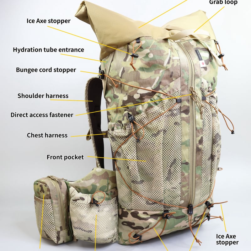 Fast Soldier V2 X-PAC X33 Multicam | SAYAMA wor