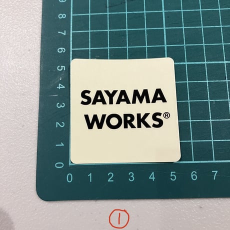 SAYAMA works ステッカー