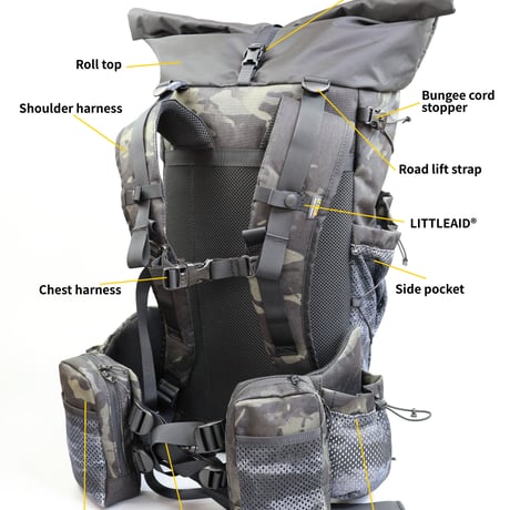 Fast Soldier V2 X-PAC X50 Multicam Black