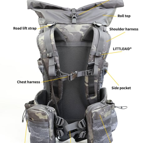 Fast Soldier V2 X-PAC X50 Multicam Black