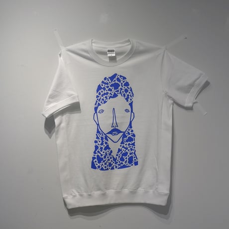 OKISTÅ-TEE ”FACE” ROYAL BLUE