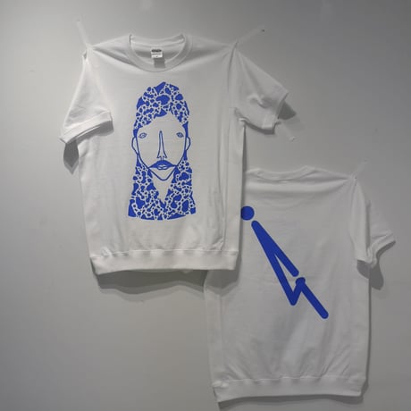 OKISTÅ-TEE ”FACE” ROYAL BLUE