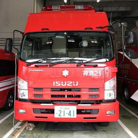 神戸市消防局コラボタオルハンカチ（今治産）