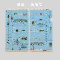 神戸市交通局コラボ チケットクリアファイル