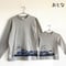 おとな長袖Tシャツ 杢グレー(コンテナ船)