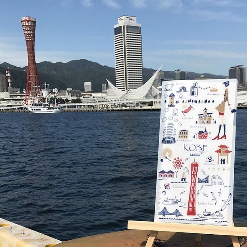 チケットクリアファイル（旅するマチルダ：神戸） | UMIKIRIN（海キリン）