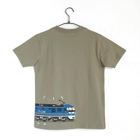 おとなTシャツ　シーグリーン（ＪＲ貨物　桃太郎）