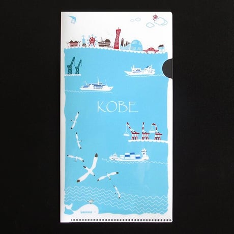 チケットクリアファイル（海　神戸）