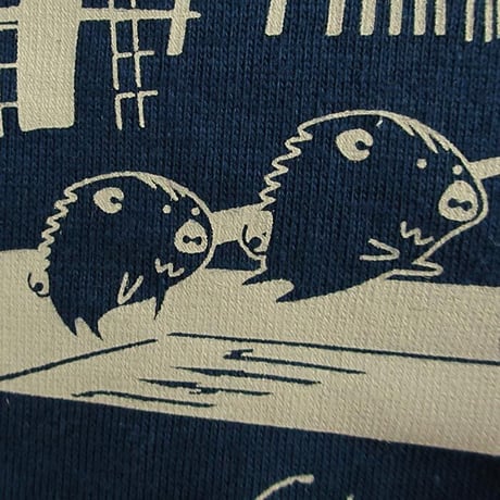 おとなTシャツ　ブルー（日本一短い国道174号線）