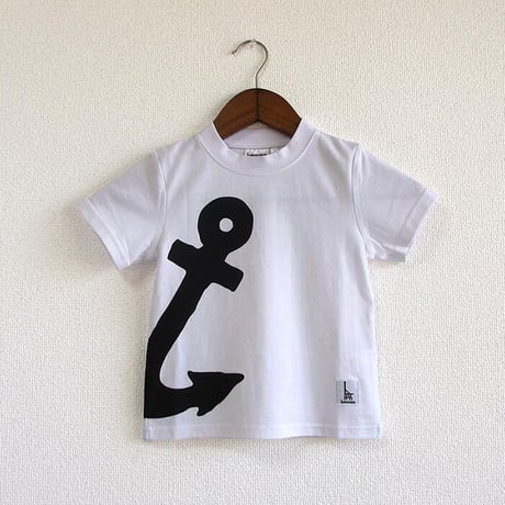 こどもTシャツ　ホワイト（イカリ）