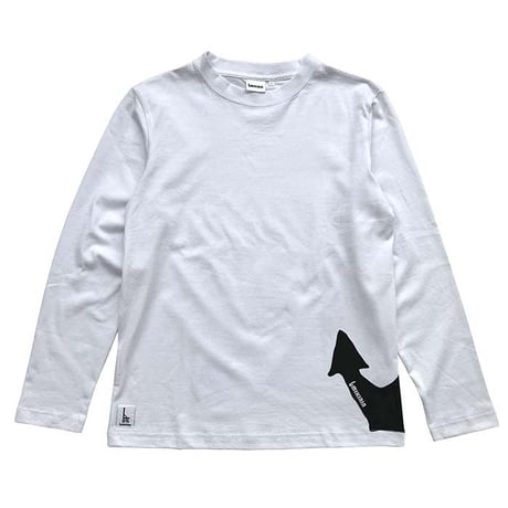 おとな長袖Tシャツ　ホワイト（イカリ）