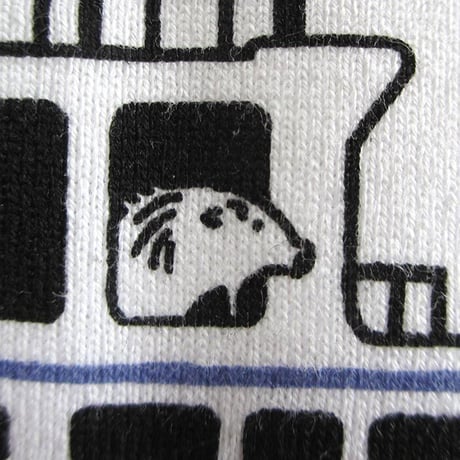 こどもTシャツ　ホワイト（コンテナ船）