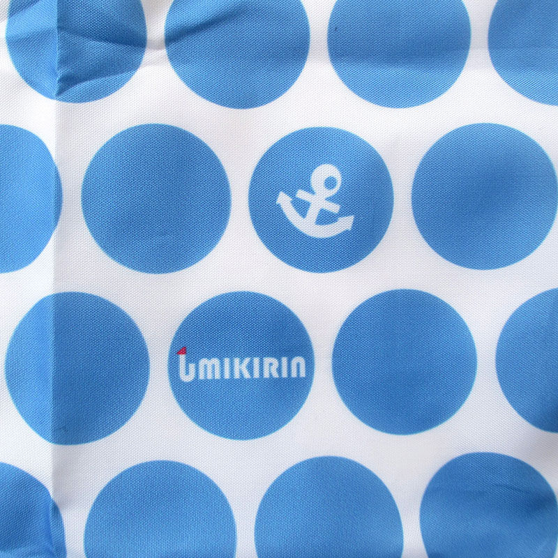 エコバッグ（水玉イカリ）ブルー系 | UMIKIRIN（海キリン）