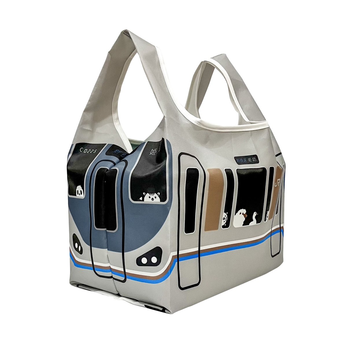 コンビニエコバッグ（新快速225系：リフレクター付） ブルー