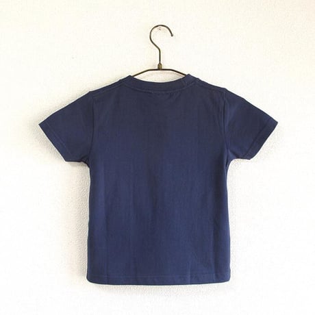神戸市消防局コラボこどもTシャツ　ブルー （消防車）