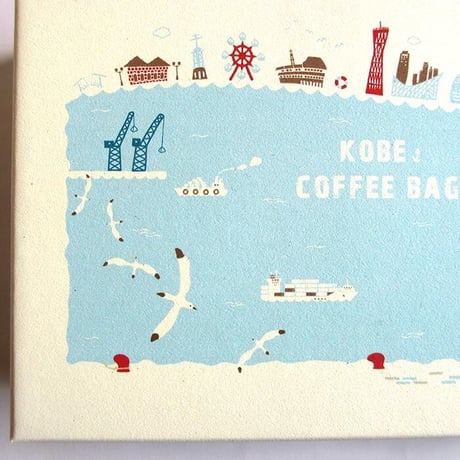 KOBE  COFFEE  BAG　ランドメイド×ウミキリンコラボ