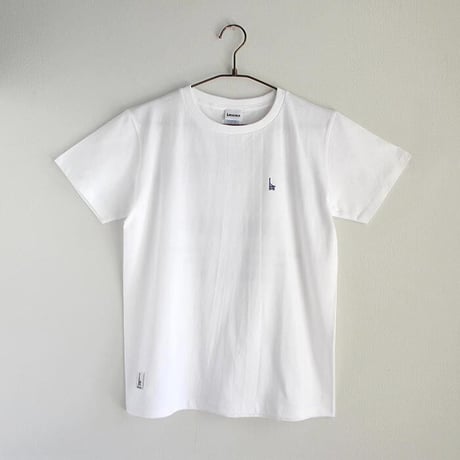 おとなTシャツ　ホワイト（ウミキリン刺しゅう）