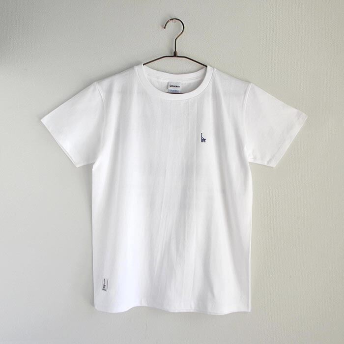 おとなTシャツ ホワイト（ウミキリン刺しゅう） | UMIKIRIN（海キリン）