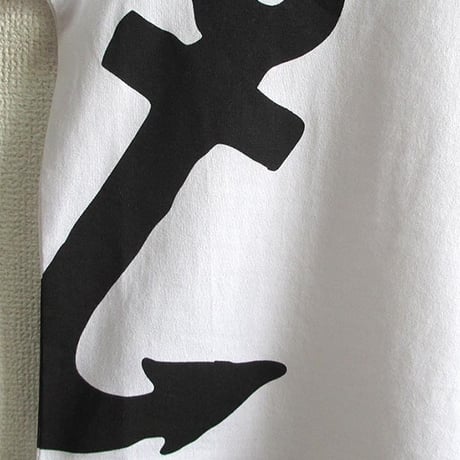 おとな長袖Tシャツ　ホワイト（イカリ）
