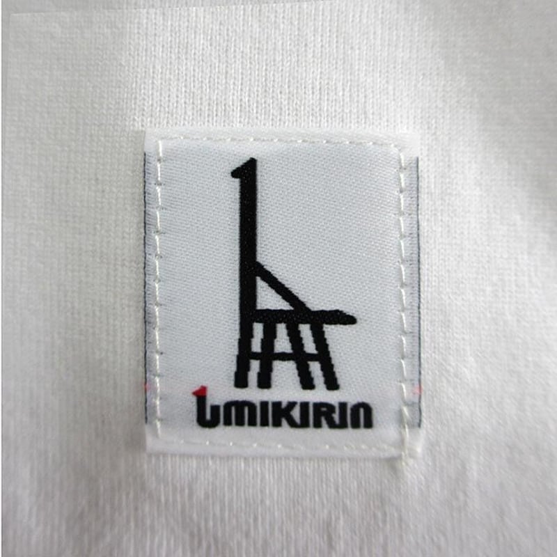 おとなTシャツ ホワイト（ガントリークレーン） | UMIKIRIN（海