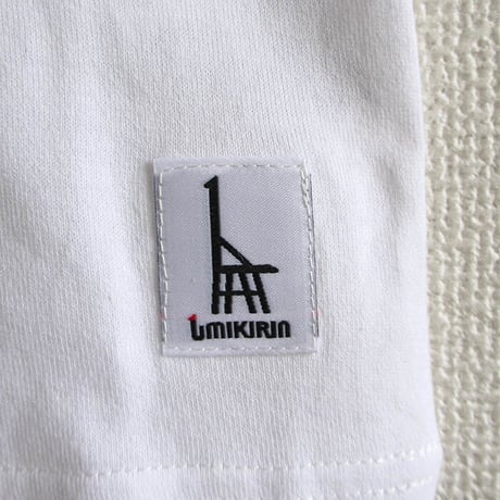こどもTシャツ　ホワイト（蒸気機関車Ｄ５１）