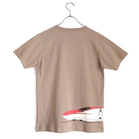 おとなＴシャツ　モカ（新幹線こまち）