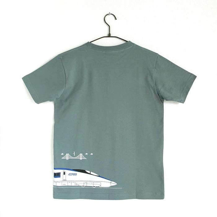 新品　嵐　キリンメッツ兄弟　グッズ　レア　当選　抽選　半袖　Tシャツ　水色 おとなTシャツ ブルーグレー（新幹線500系） | UMIKIRIN（海キリン）