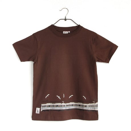 おとなTシャツ　ブラウン（ＪＲ西日本　新快速225系）