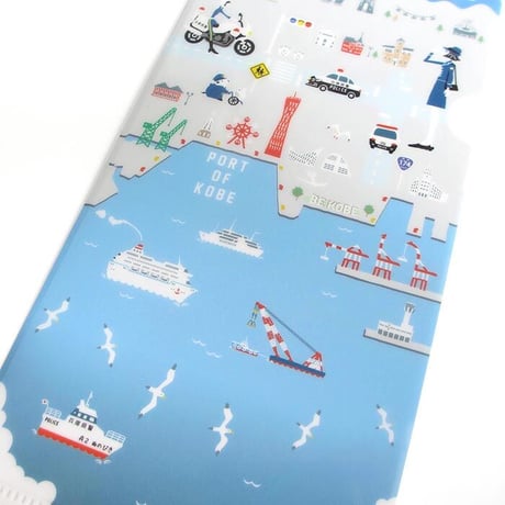 つながるチケットクリアファイル（兵庫県警コラボMAP）