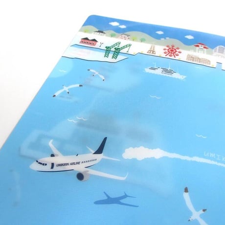 チケットクリアファイル（神戸空港コラボ）