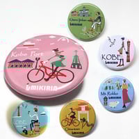 缶マグネット44mm（KOBE） | UMIKIRIN（海キリン）