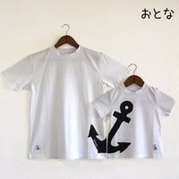 おとなTシャツ　ホワイト（イカリ）
