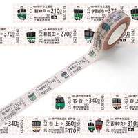Masking Tape（神戸市営地下鉄切符）
