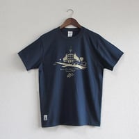 おとなTシャツ　ブルー（日本一短い国道174号線）