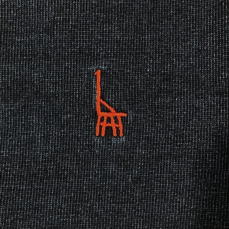 おとな半袖Tシャツ　インディゴ（ウミキリンロゴ刺しゅう）