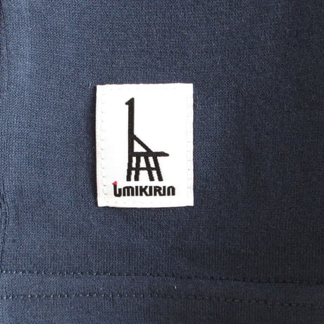 神戸市交通局コラボおとなTシャツ　ブルー （地下鉄西神・山手線）