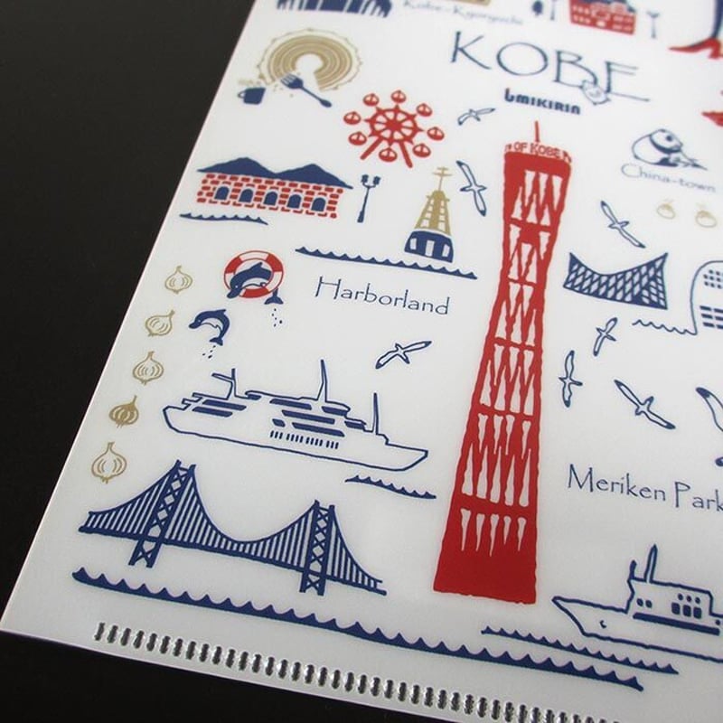 チケットクリアファイル（旅するマチルダ：神戸） | UMIKIRIN（海キリン）