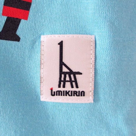 神戸市消防局コラボこどもTシャツ　アクアブルー （はしご車）