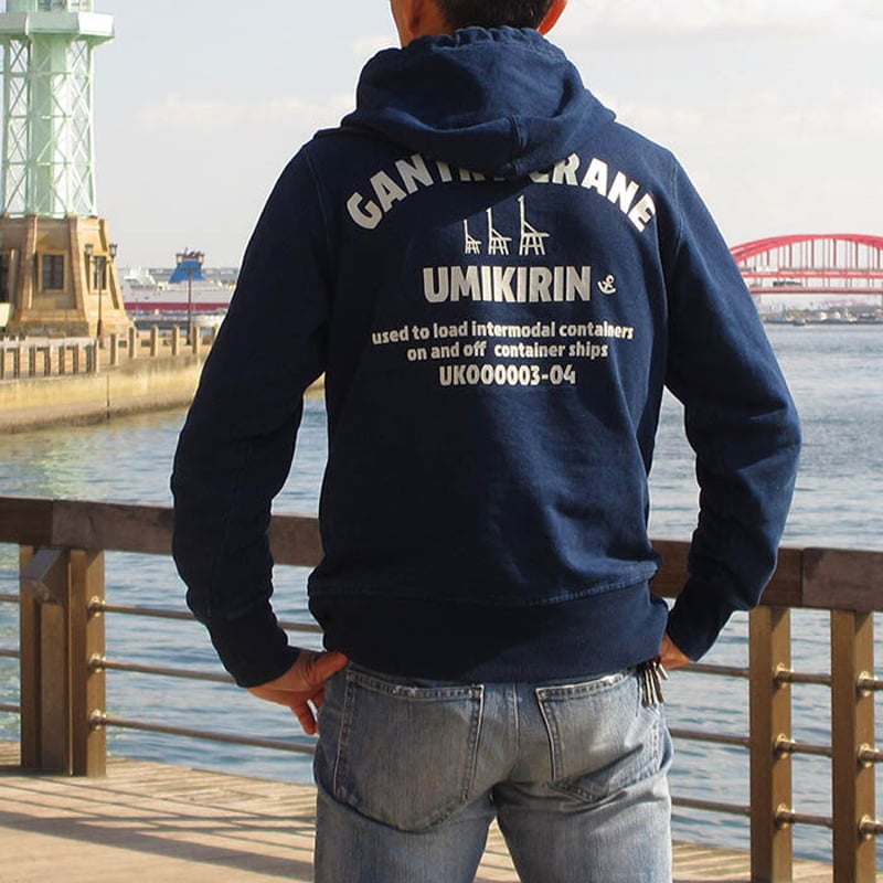 BLUETRICK パーカー ジャンパー インディゴ 染め BLUETRICK パーカー ジャンパー インディゴ 染め