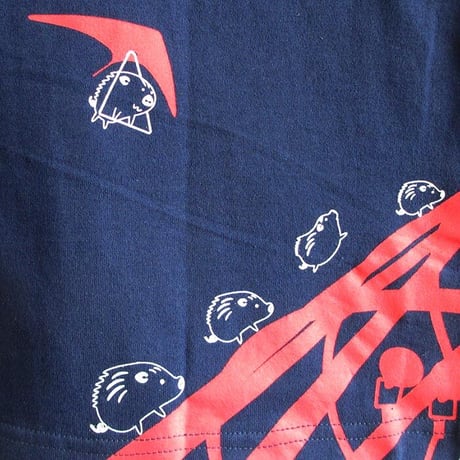 おとなTシャツ　ブルー（ポートタワー前）