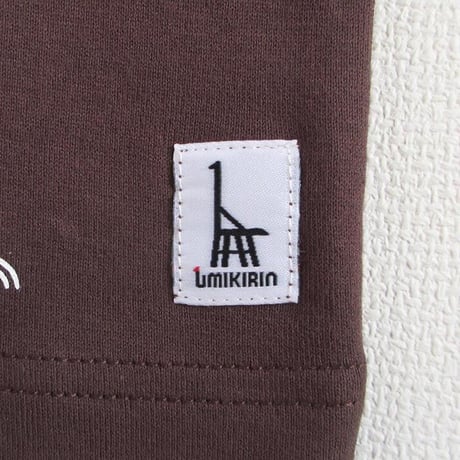 第五管区海上保安本部コラボ こどもTシャツ　ブラウン（ヘリコプターみみずく）