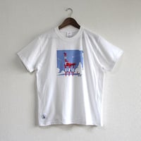 おとなTシャツ　ホワイト（ガントリークレーン）