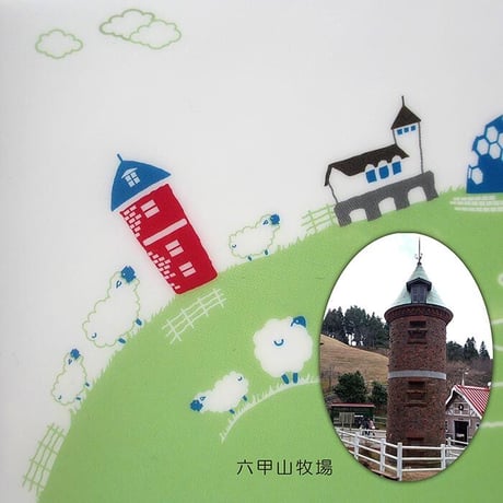 A4クリアファイル　（山　神戸）