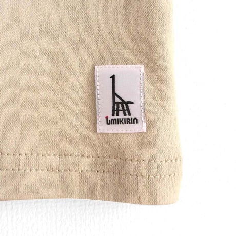こどもＴシャツ　ベージュ（智頭急行スーパーはくと）