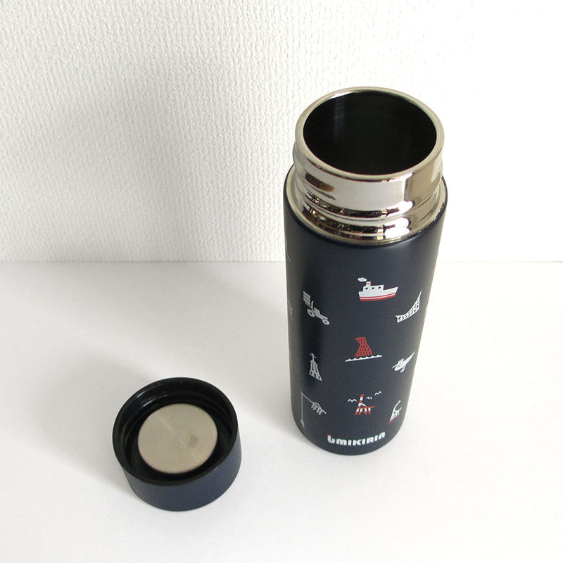 ポケットサーモボトル 130ml(ウミキリンロゴ) | UMIKIRIN(海 ポケットサーモボトル 130ml(ウミキリンロゴ) | UMIKIRIN(海